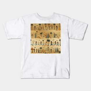 Ancient Egyptian Pattern 27 Kids T-Shirt